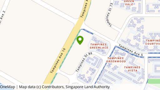 Map showing the location of Parc Central Residences