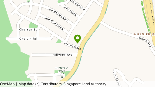 Map showing the location of Century Mansions