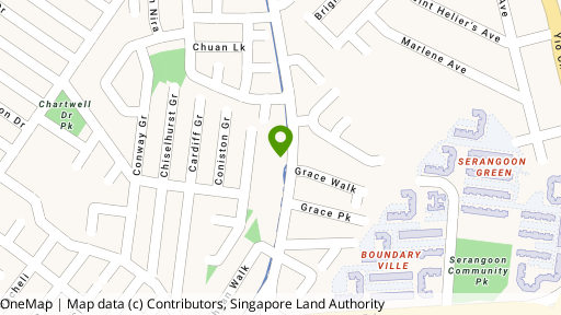 Map showing the location of Chuan View Mansion