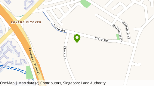 Map showing the location of Dahlia Park Condominium