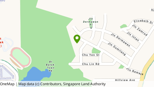 Map showing the location of The Hilloft