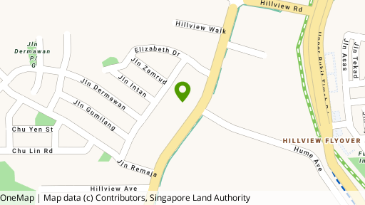 Map showing the location of Chantilly Rise