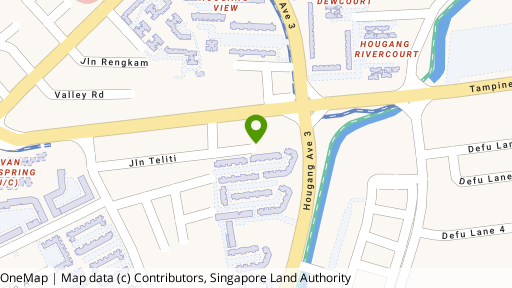 Map showing the location of Kovan Grandeur