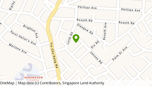 Map showing the location of Legend @ Jansen