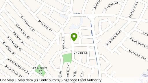 Map showing the location of Chuan Loft