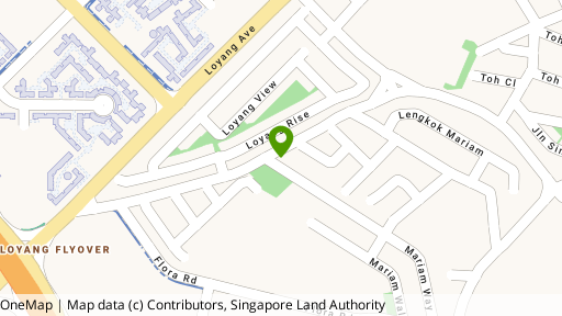Map showing the location of Avila Terrace