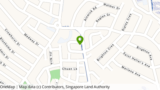 Map showing the location of Chuan Terrace