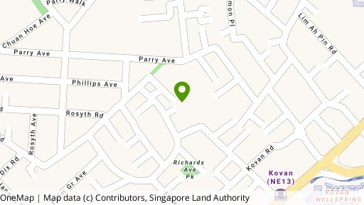 Map showing the location of 26D Richards Avenue