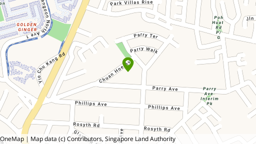 Map showing the location of Chen Jing Jue Mansions