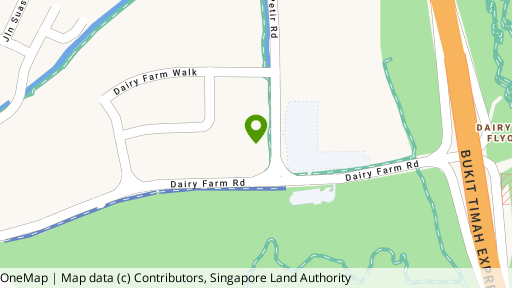 Map showing the location of Dairy Farm - Mall And Residences