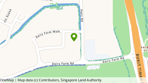 Map showing the location of Dairy Farm Residences