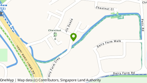 Map showing the location of Chestnut Residences