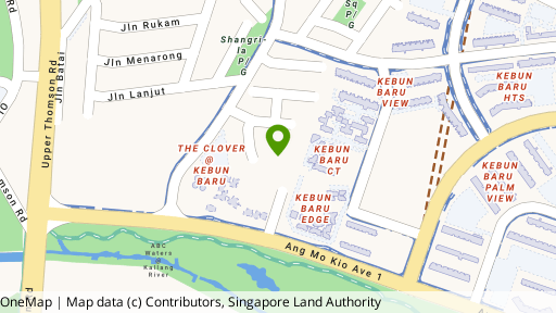 Map showing the location of AMO Residence