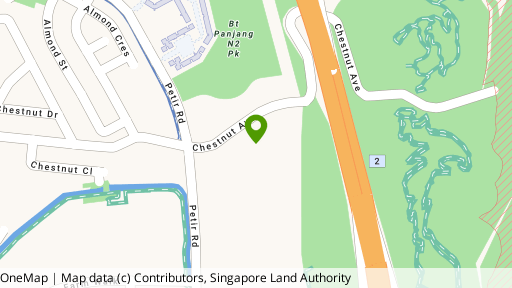 Map showing the location of Tree House