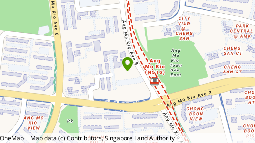 Map showing the location of Centro Residences