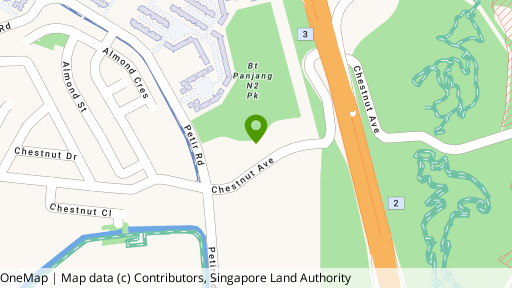 Map showing the location of Eco Sanctuary