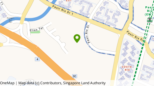 Map showing the location of NV Residences