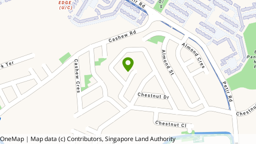 Map showing the location of Green Hill Estate