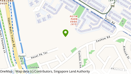 Map showing the location of Cashew Heights Condominium