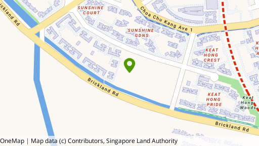 Map showing the location of iNZ Residence