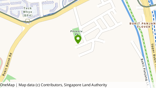 Map showing the location of Phoenix Residences
