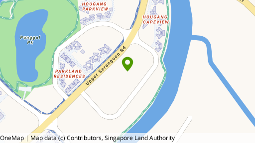 Map showing the location of Boathouse Residences