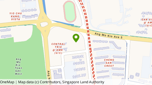 Map showing the location of Grandeur 8