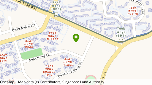 Map showing the location of Sol Acres