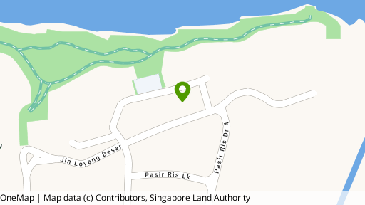 Map showing the location of Oceanfront Suites