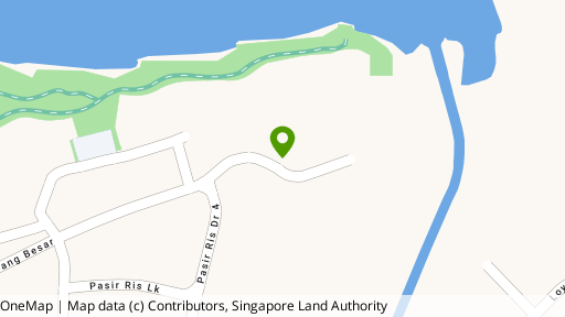 Map showing the location of Loyang Green