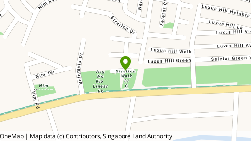 Map showing the location of 8 @ Stratton