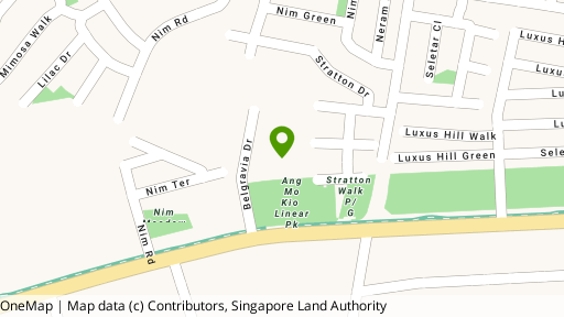 Map showing the location of Belgravia Villas