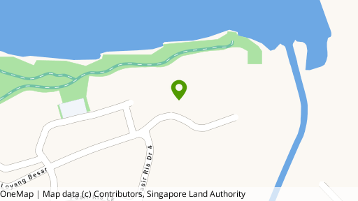Map showing the location of Bluwaters
