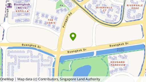 Map showing the location of The Rivervale