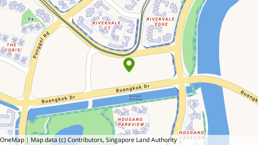 Map showing the location of Austville Residences