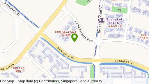 Map showing the location of Esparina Residences