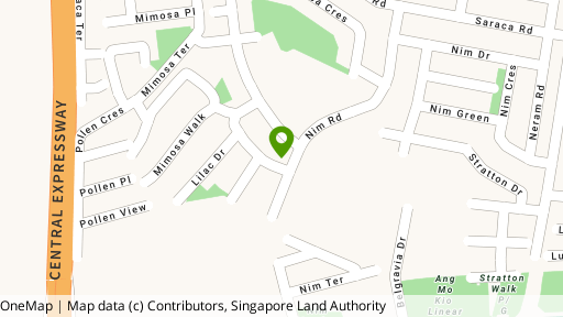 Map showing the location of Lilac Park