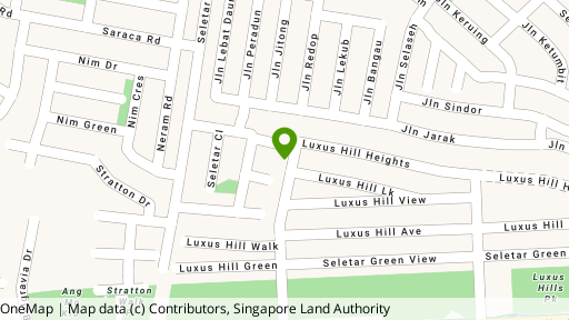 Map showing the location of Nim Park Condominium