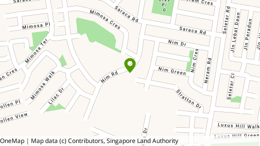 Map showing the location of Este Villa