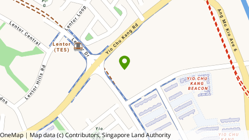 Map showing the location of Far Horizon Garden
