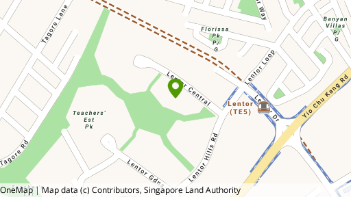 Map showing the location of Hillock Green