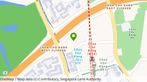 Map showing the location of The Warren