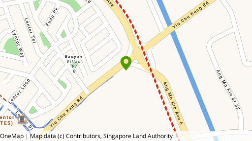 Map showing the location of Castle Green