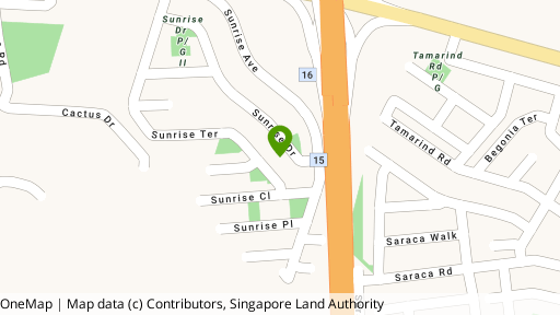 Map showing the location of Camelia Park