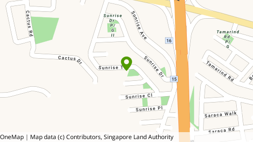 Map showing the location of Cabana