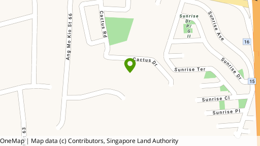 Map showing the location of Grande Vista