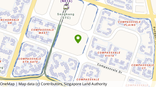 Map showing the location of The Luxurie