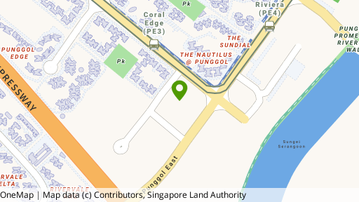 Map showing the location of Flo Residence