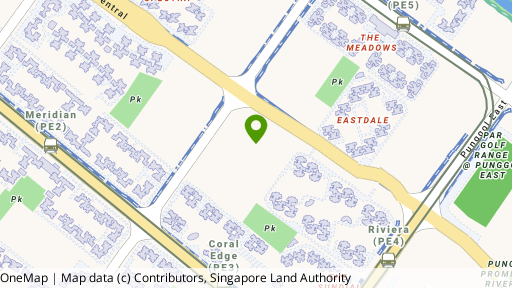 Map showing the location of River Isles