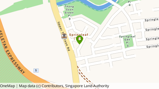 Map showing the location of Heeton Park